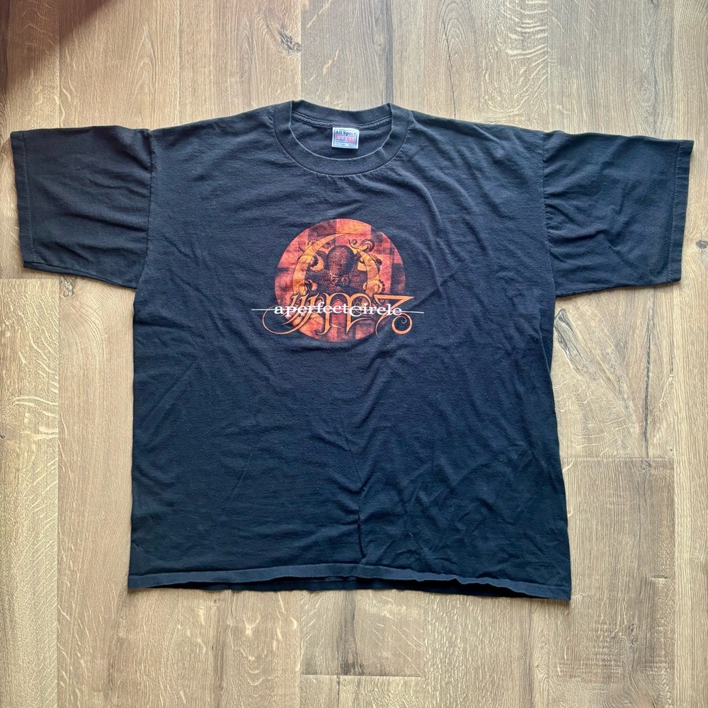 Vintage 90s A Perfect Circle “Mer De Noms” Men’s Black XXL TShirt Tool
